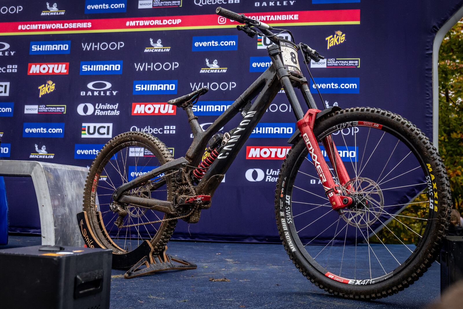 Elite men%27s winning bike%2C Troy Brosnan